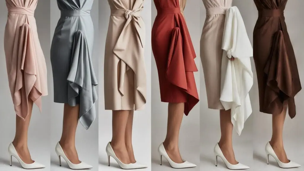 what color dress goes with white heels