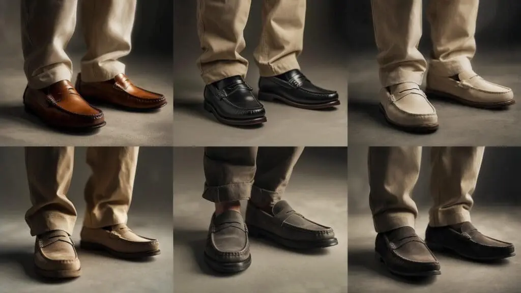 what color shoes go with beige pants