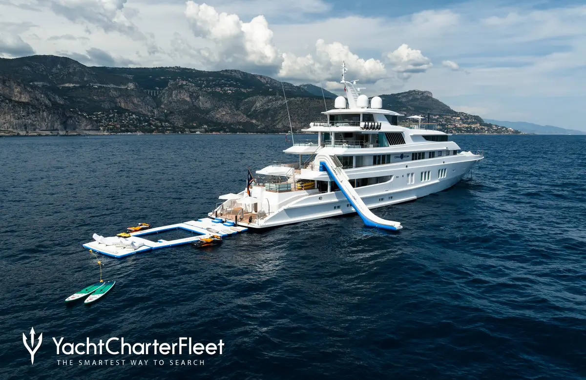CORAL OCEAN Yacht Charter Price (ex. Coral Island) - Lurssen ...