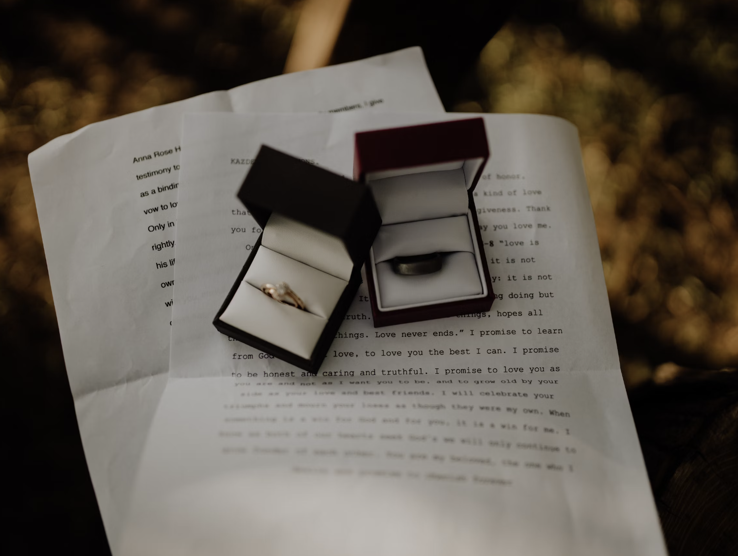 Crafting Wedding Vows From Her to Him: A Heartfelt Guide