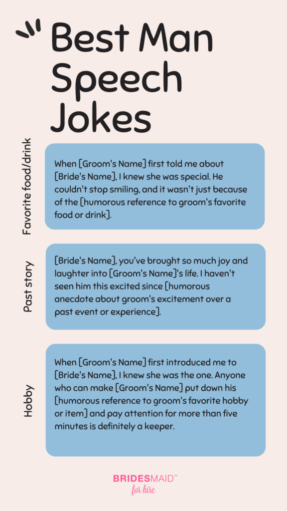 Genuinely Funny Jokes for Your Best Man Speech