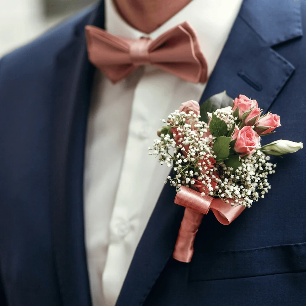 groom at the wedding