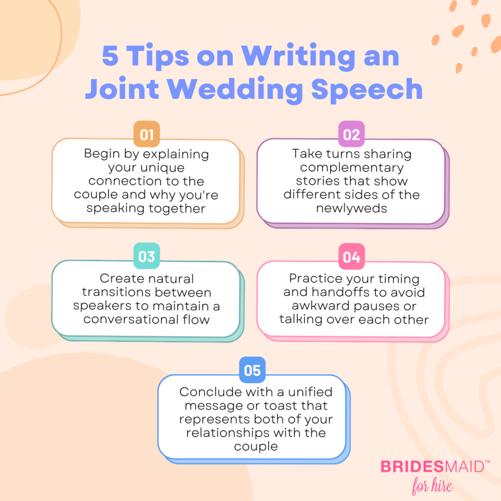 Joint Wedding Speech