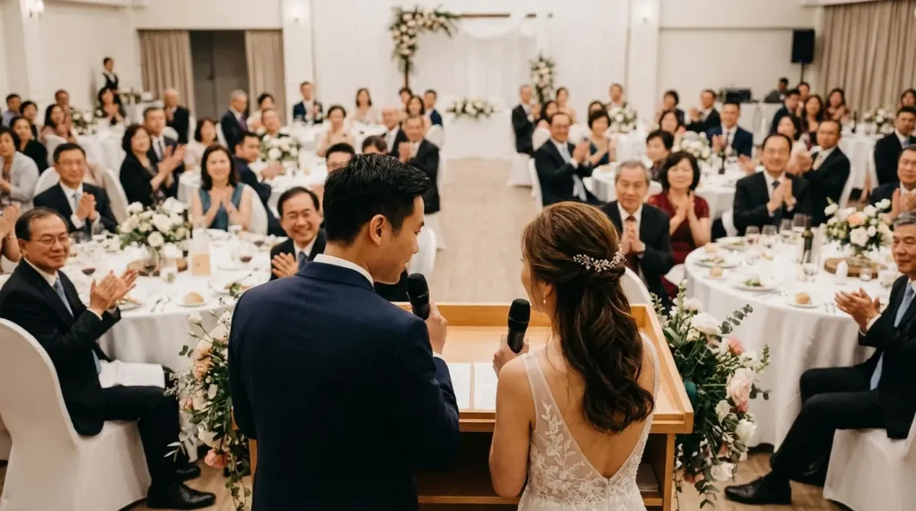 joint wedding speech