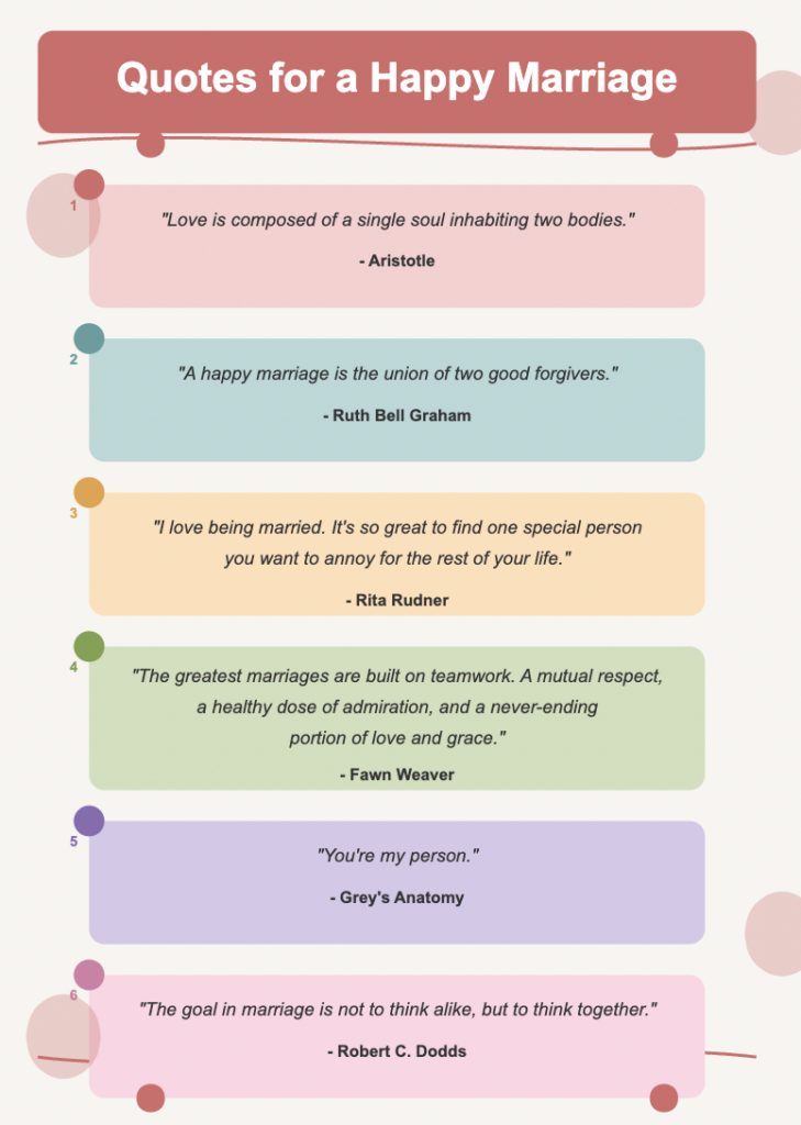 happy marriage quotes