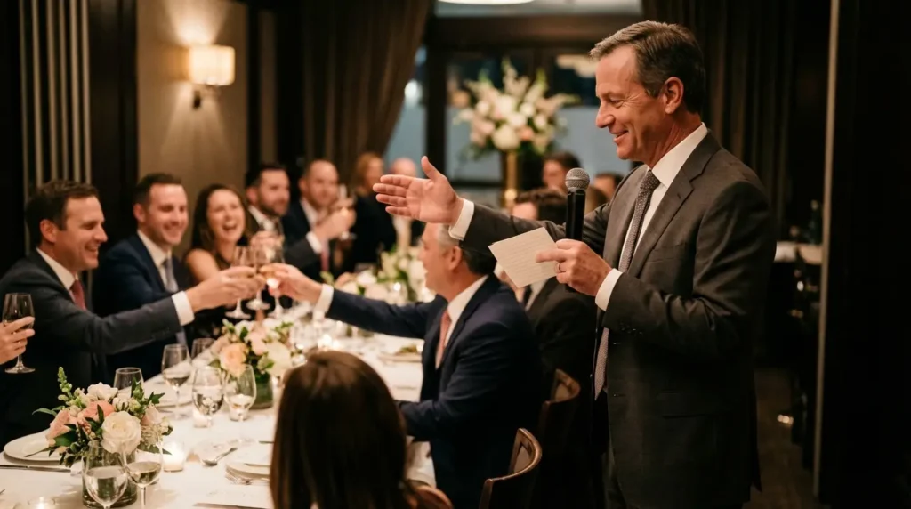 father of the groom rehearsal dinner speech