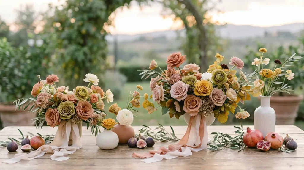 august wedding colors