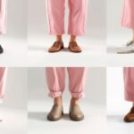 what color shoes go with pink pants
