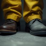 what color shoes go with yellow pants