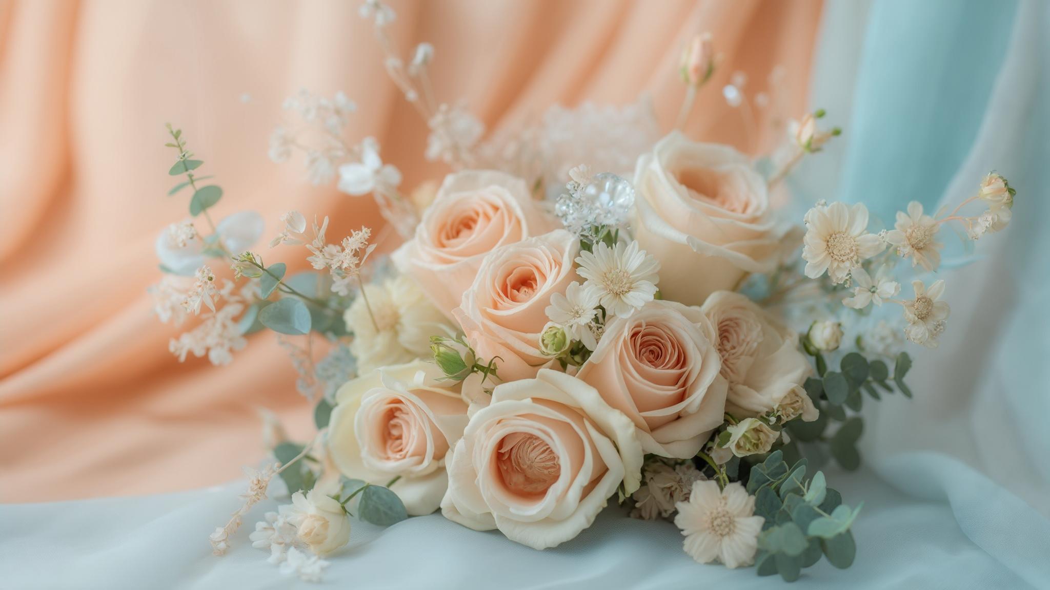 april wedding colors