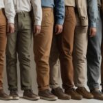 what color shirt goes with brown pants