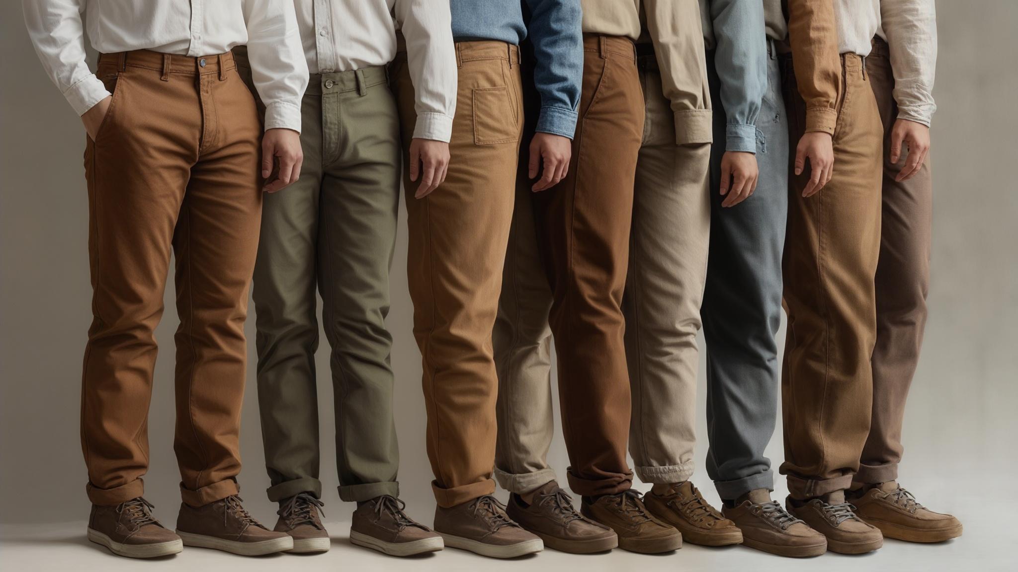what color shirt goes with brown pants