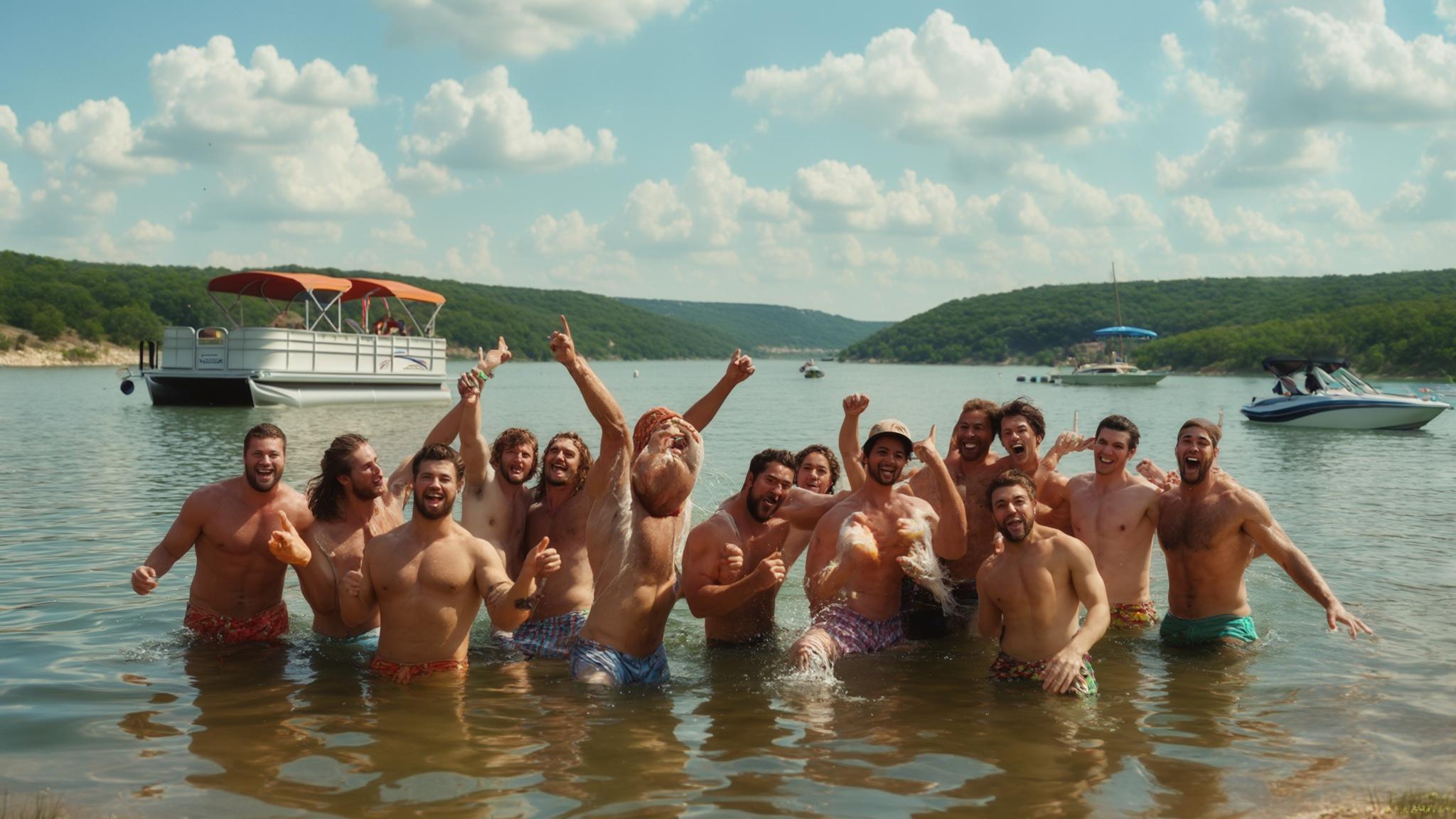 lake travis bachelor party
