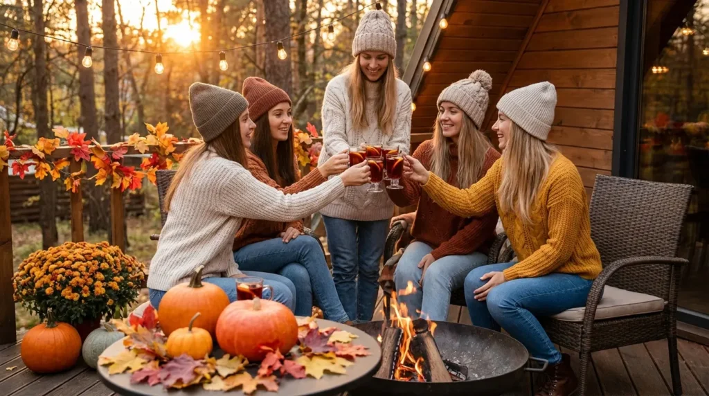 fall bachelorette party