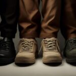 what color shoes go with brown shirt