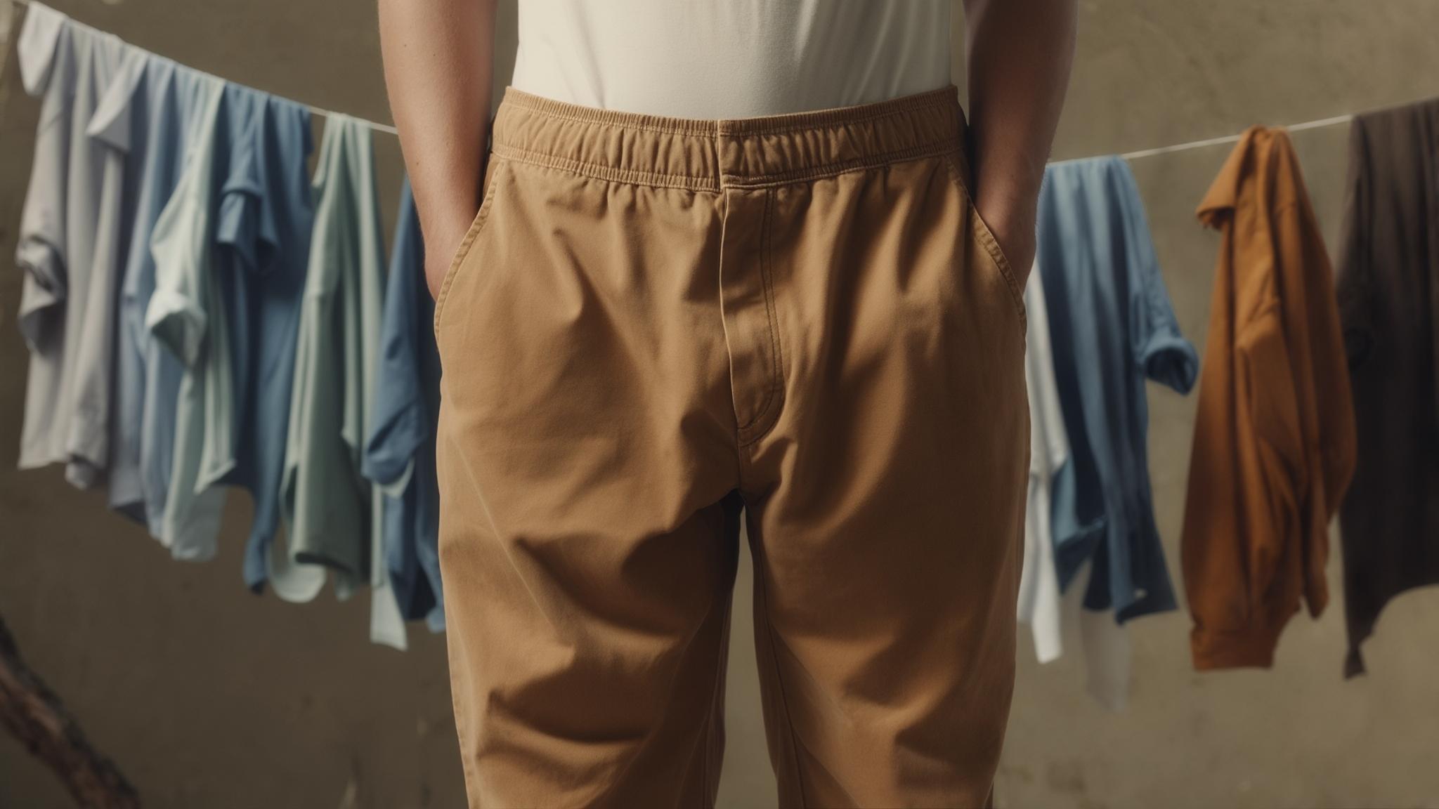 what color shirt goes with tan pants