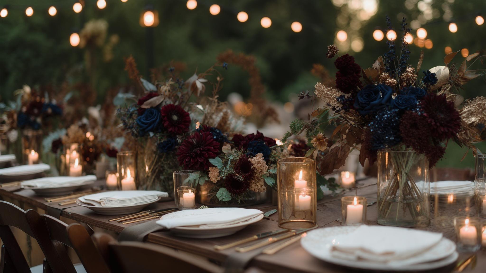 september wedding colors