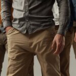 what color shirt goes with khaki pants