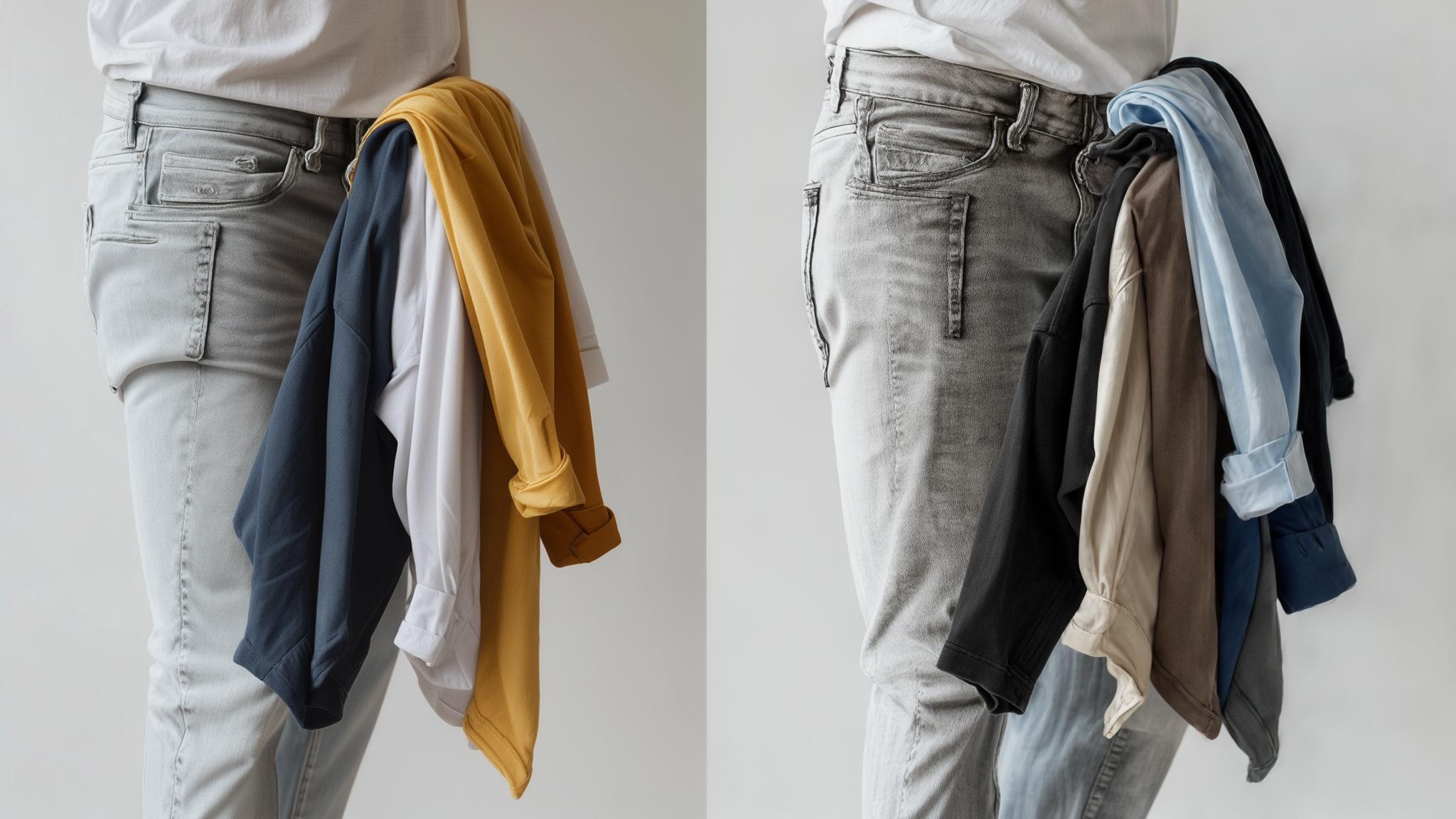 what color shirt goes with light wash jeans