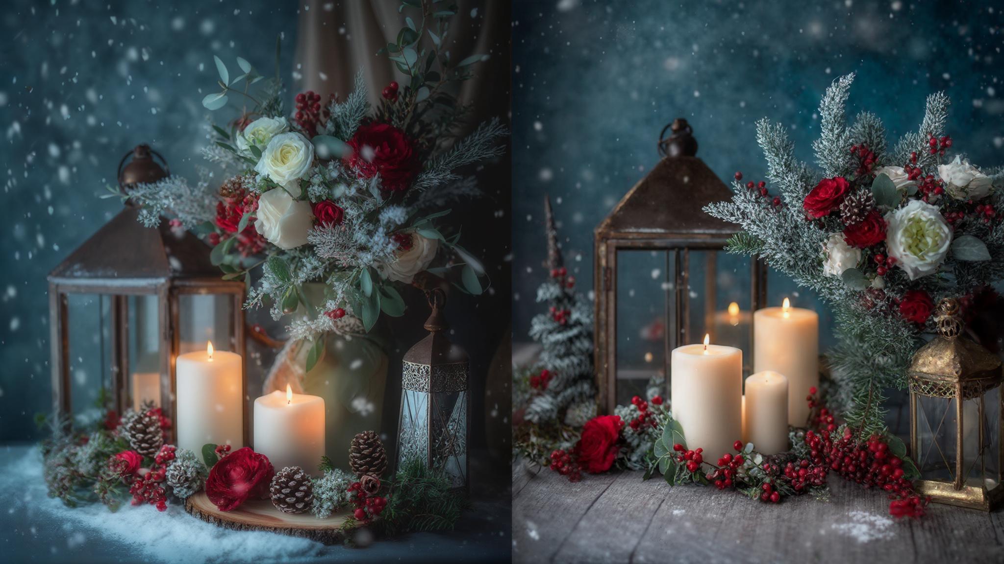 december wedding colors