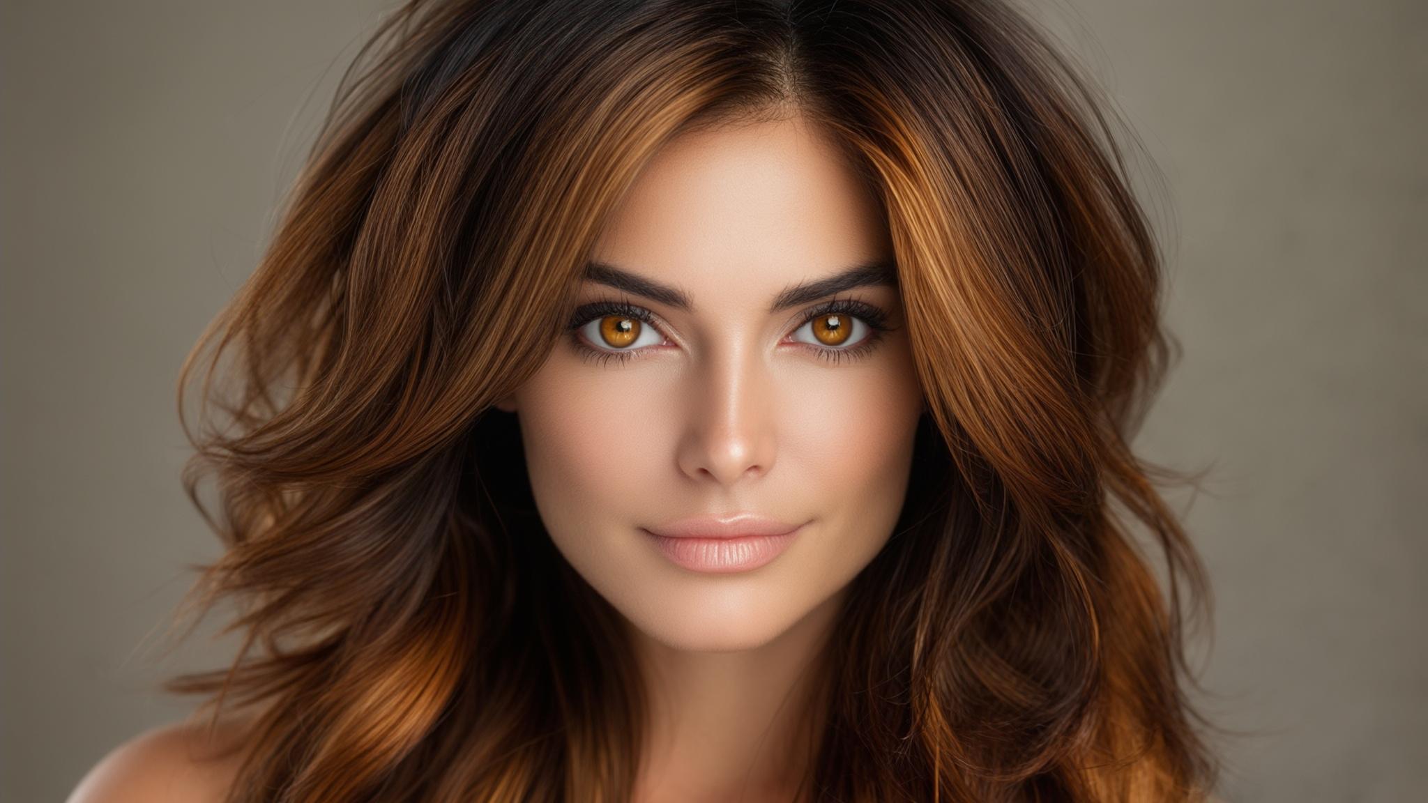 best hair color for hazel eyes