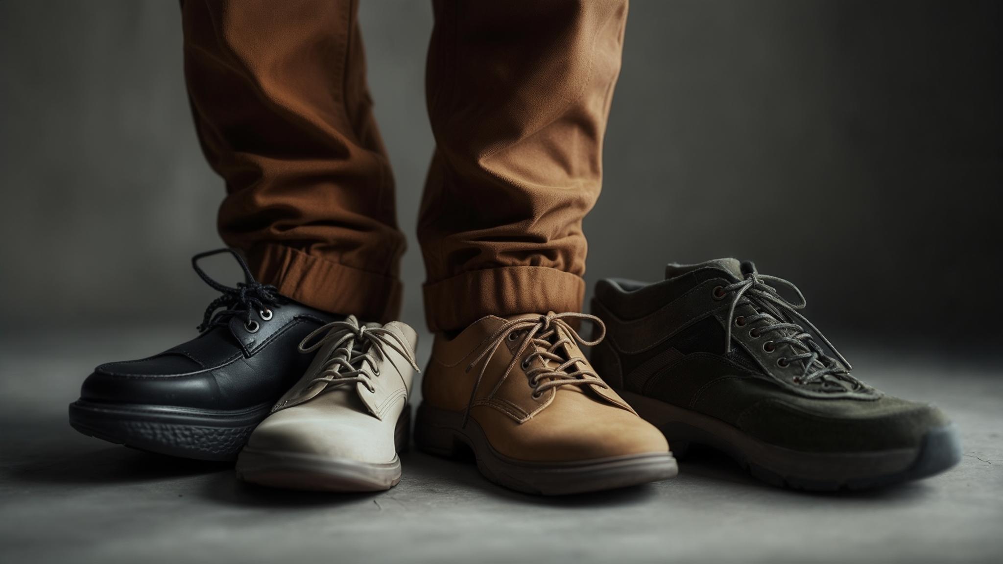 what color shoes go with brown pants
