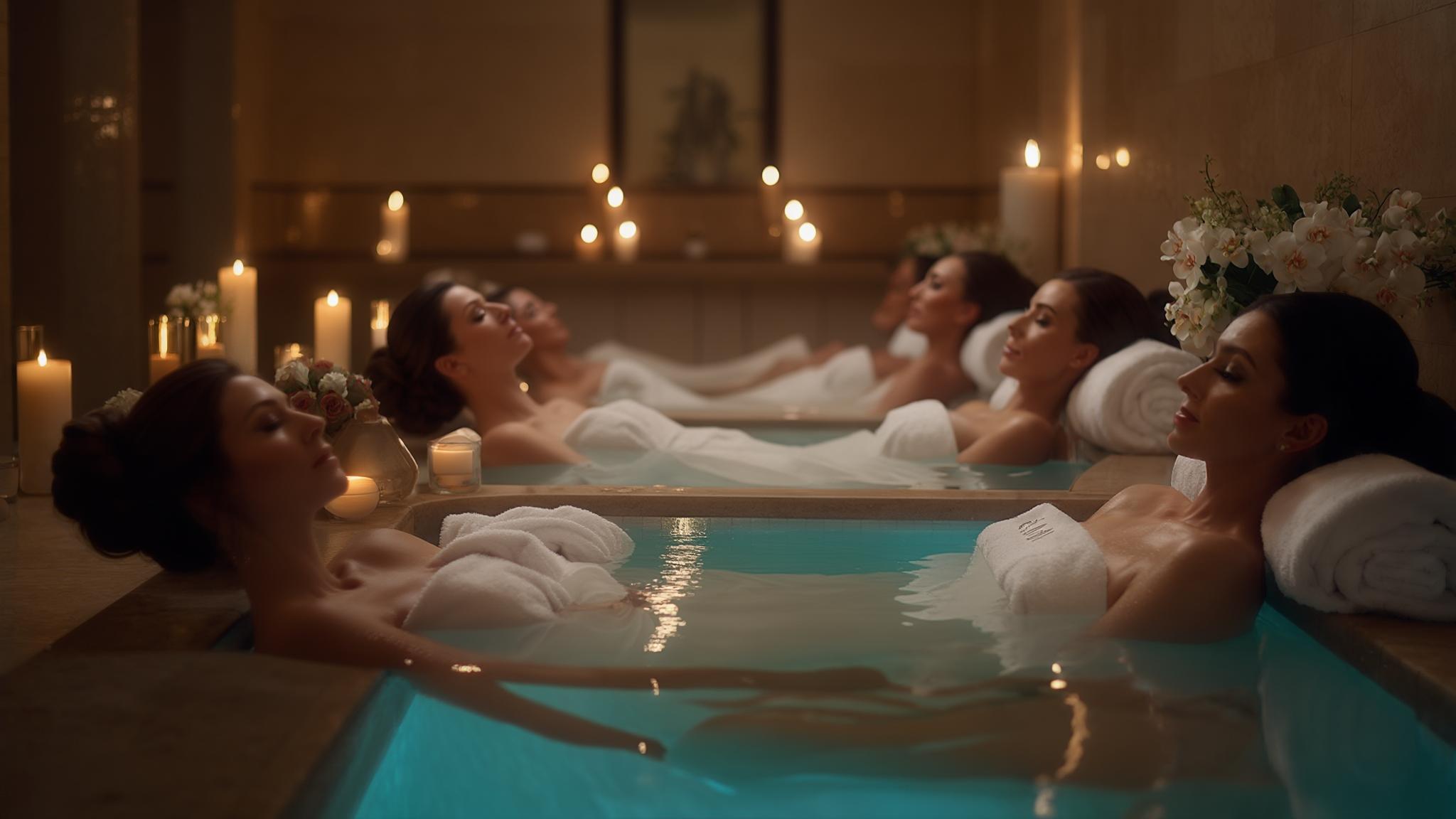 Spa Bachelorette Party