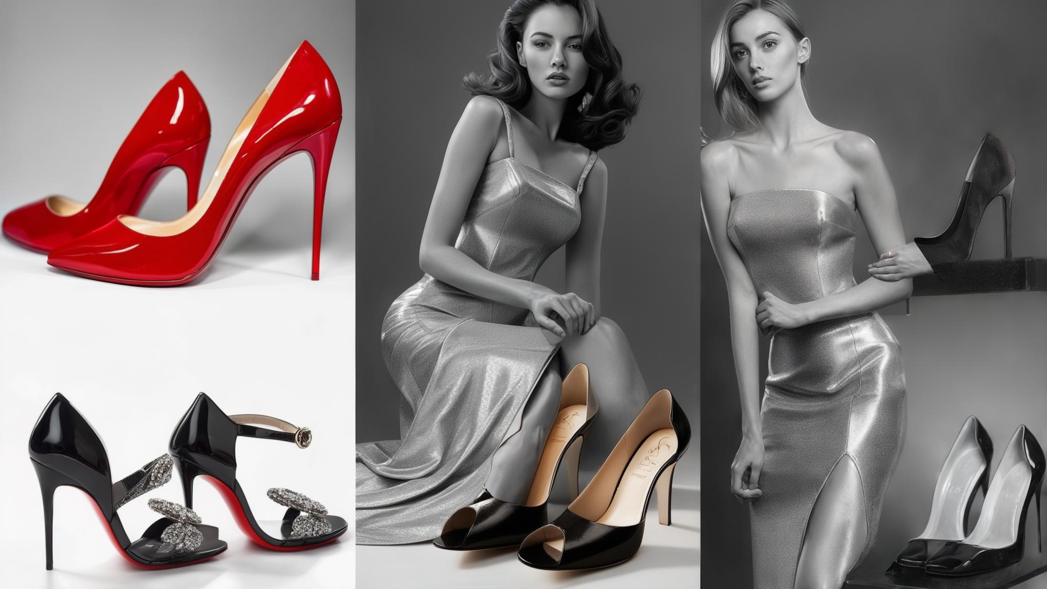 what color shoes go with a silver dress