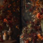 october wedding colors