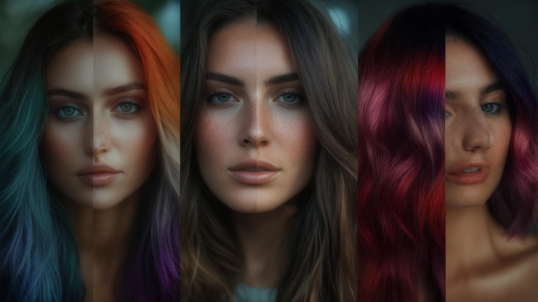 hair color for light skin