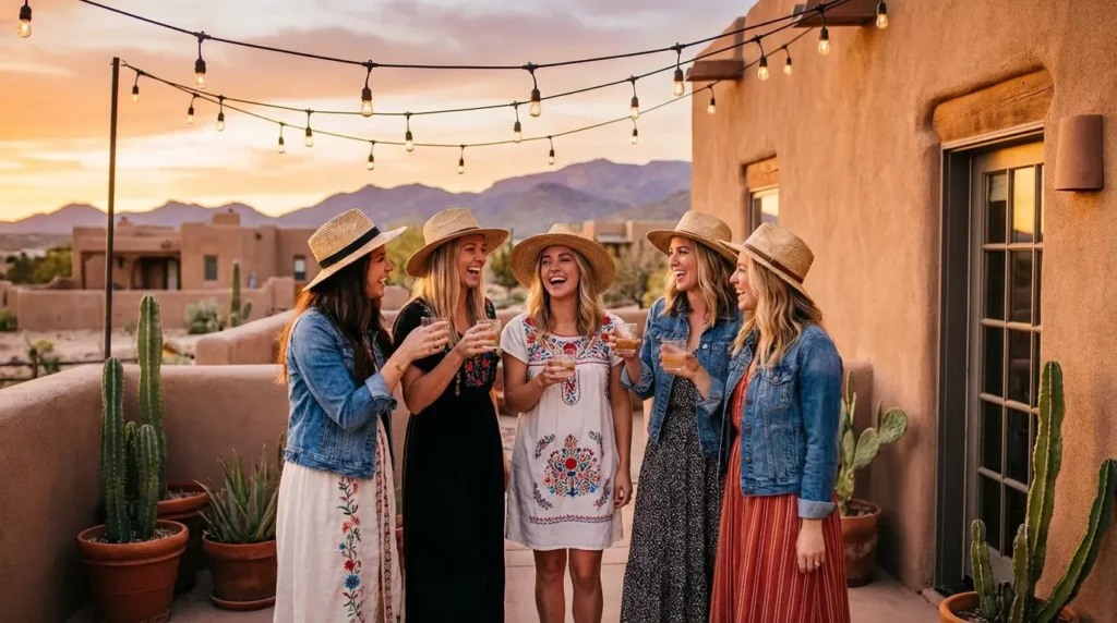 santa fe bachelorette party