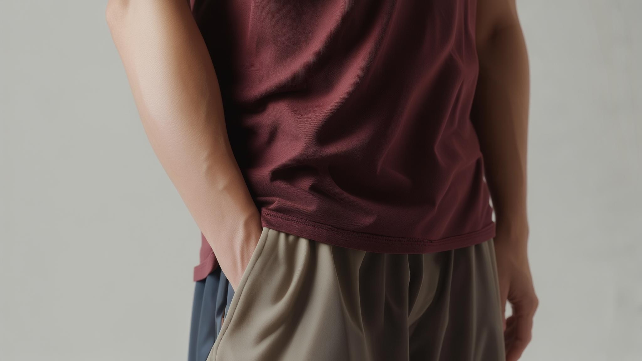 what color pants go with maroon shirt