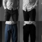 what color pants go with white shirt