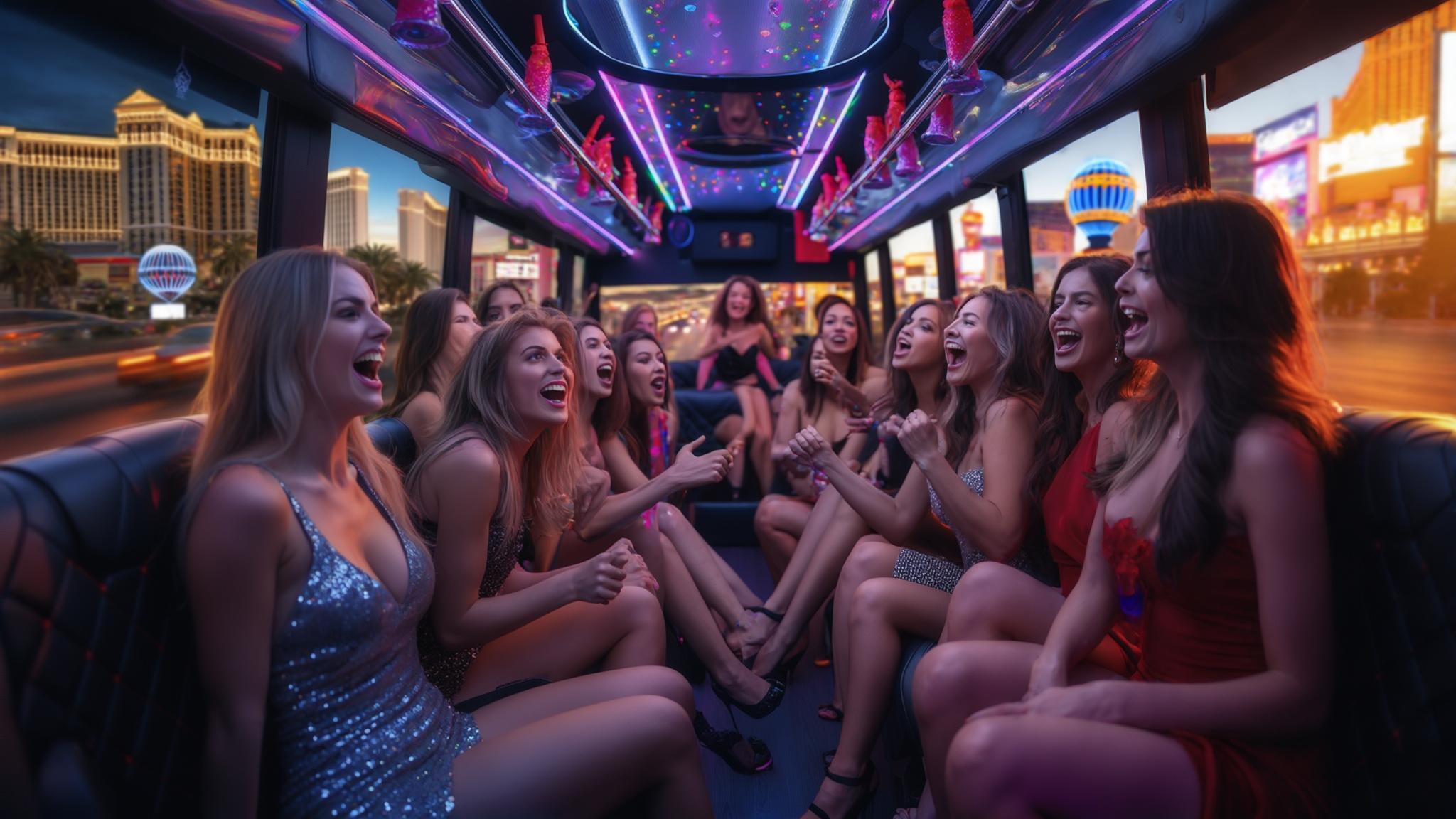 bachelorette party bus las vegas