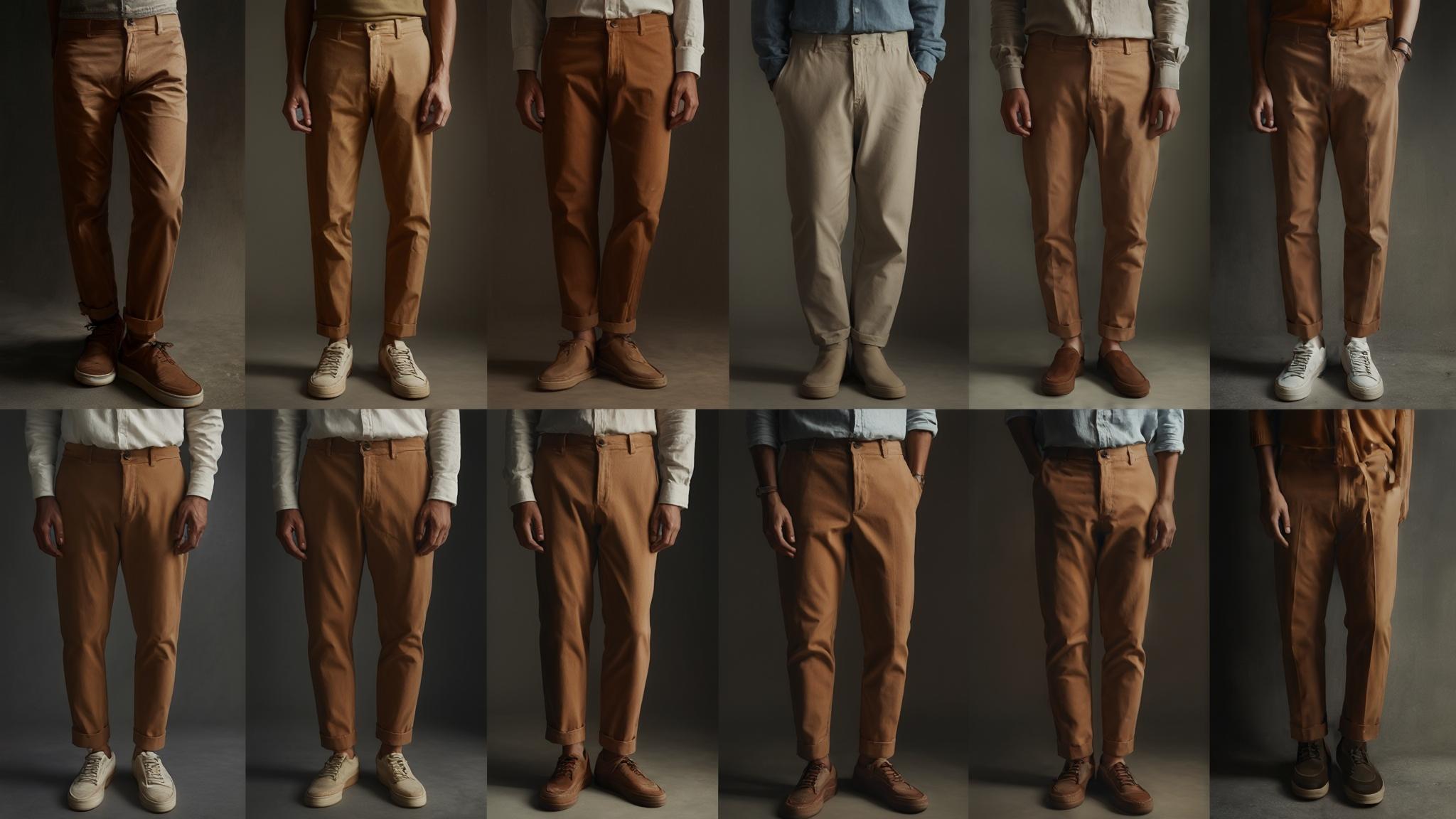 what color shirt goes with camel pants