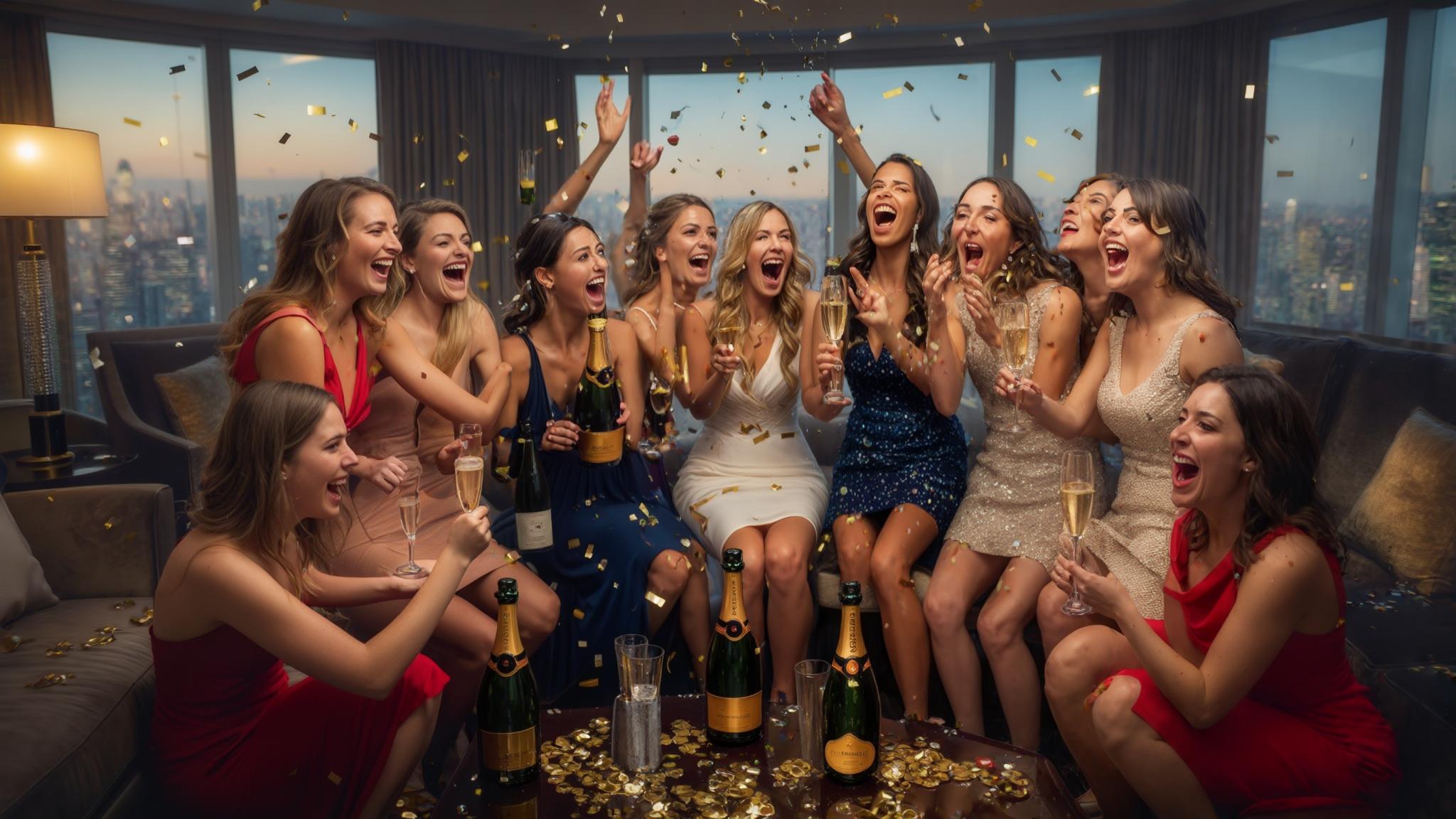 matching bachelorette ideas