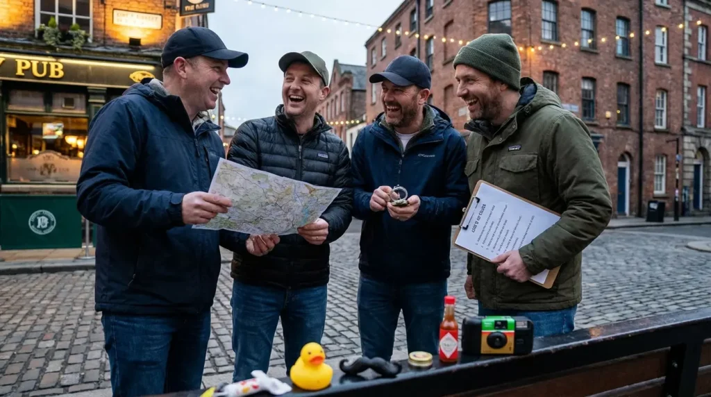 bachelor scavenger hunt ideas