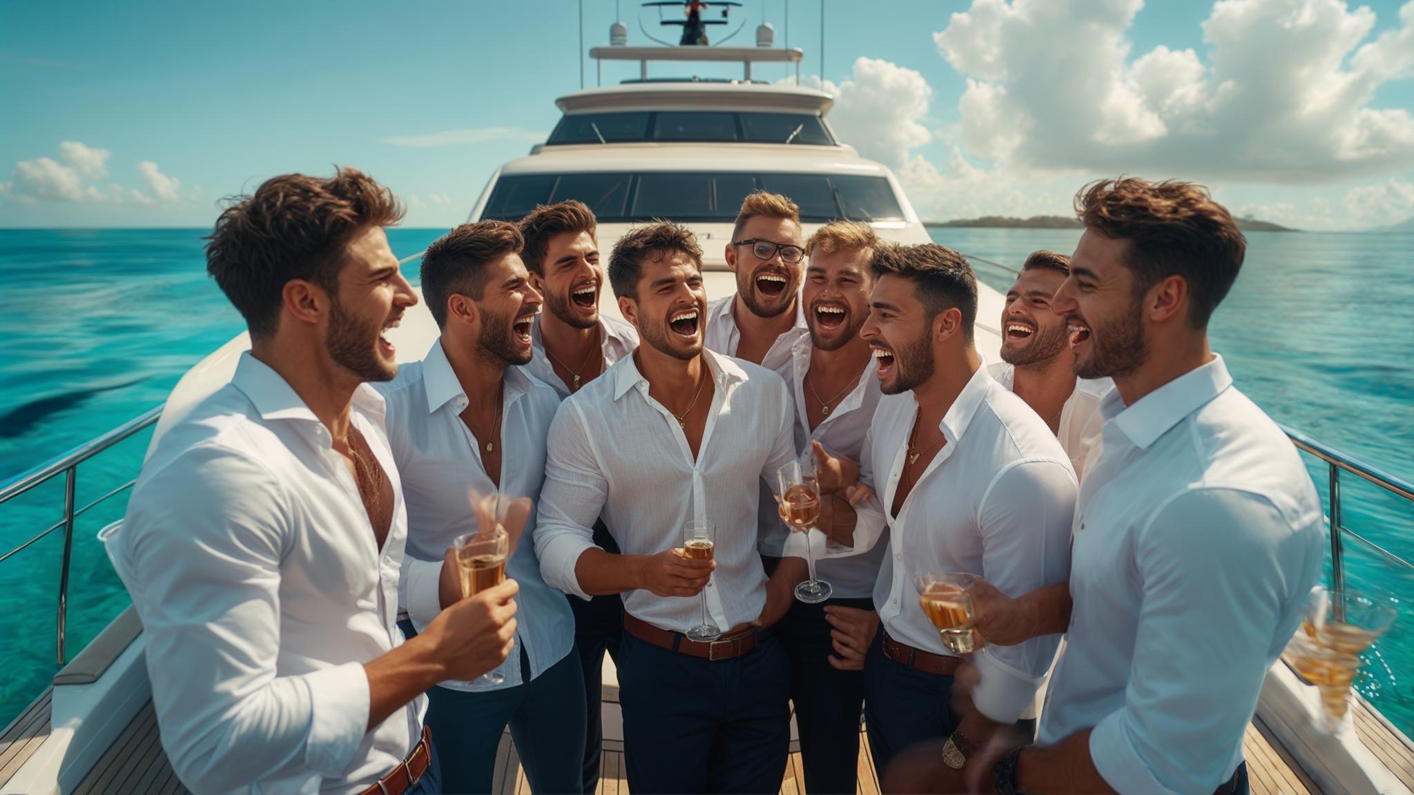 bachelor boat party