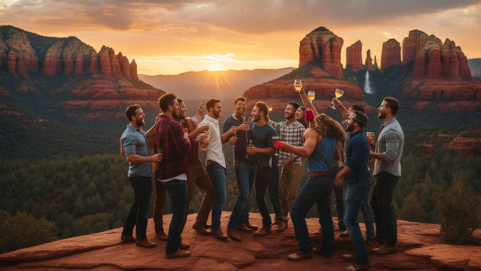 sedona bachelor party
