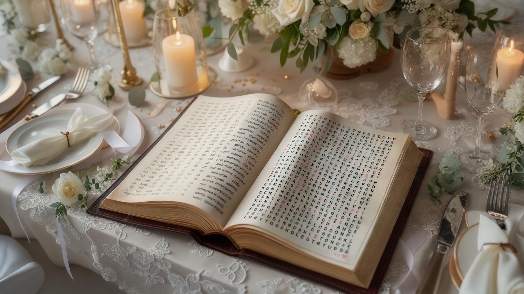 wedding word search