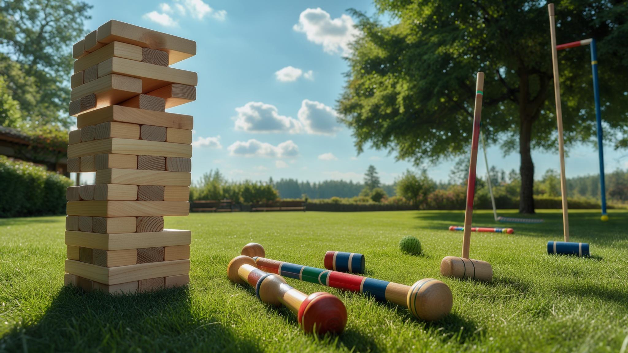 wedding lawn games