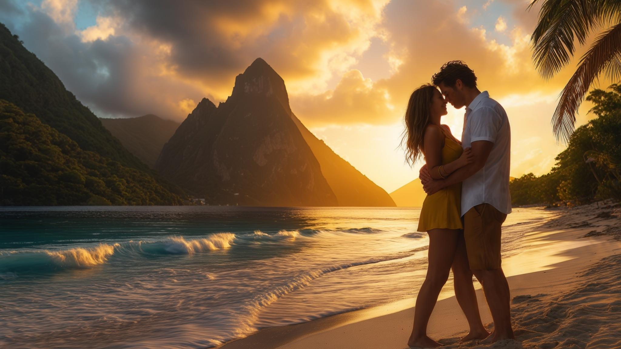 st lucia honeymoon