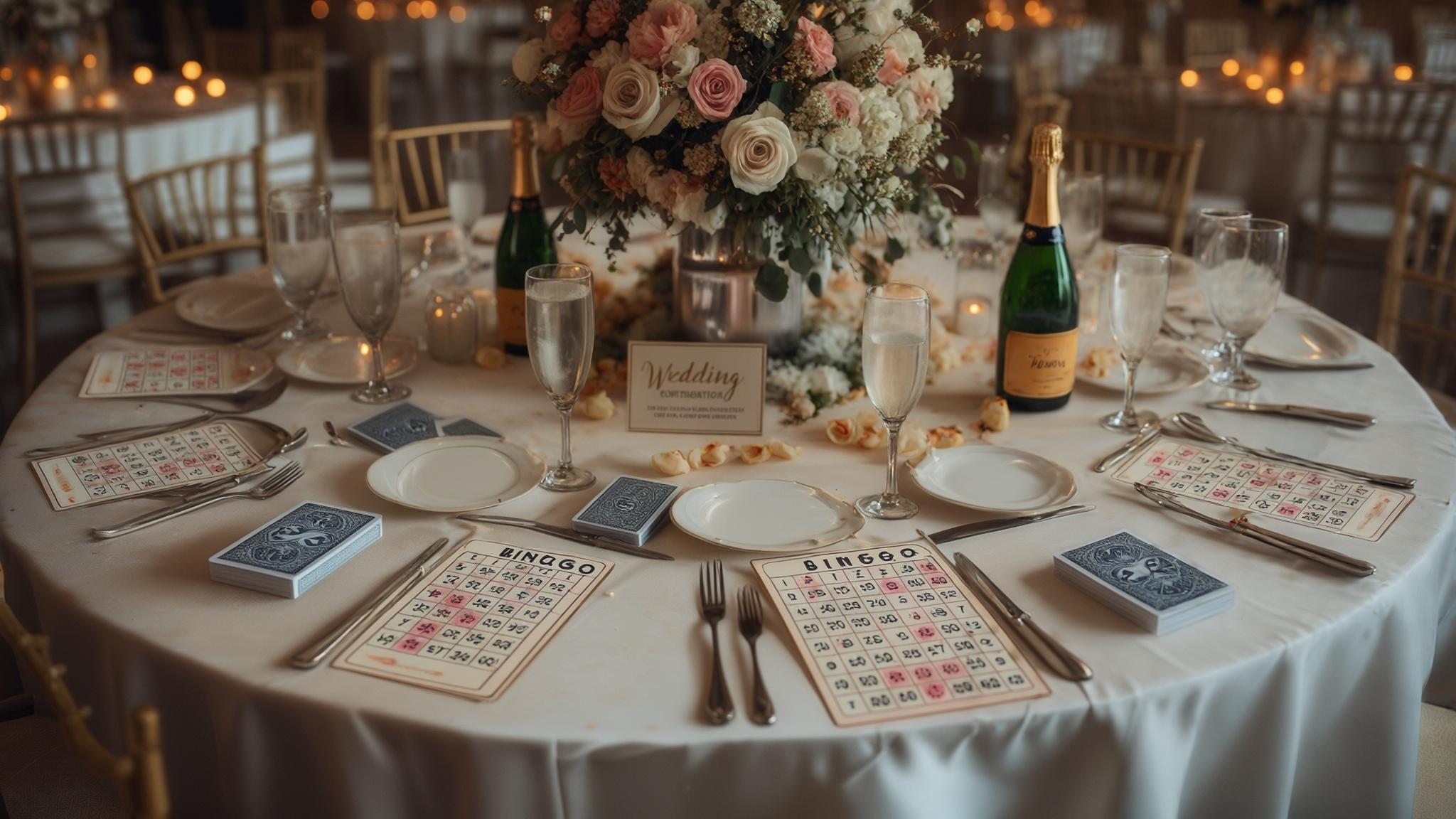 wedding table games