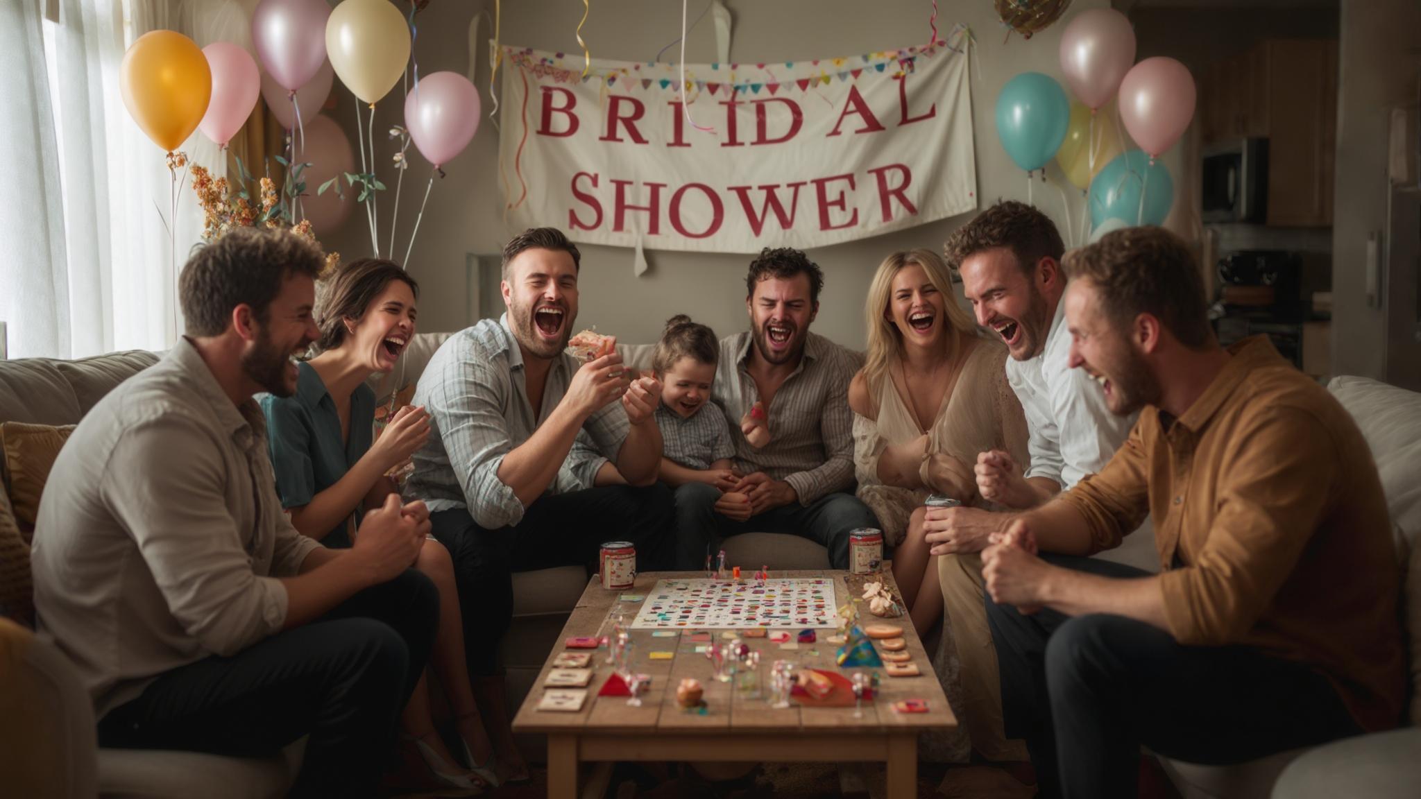 coed bridal shower games