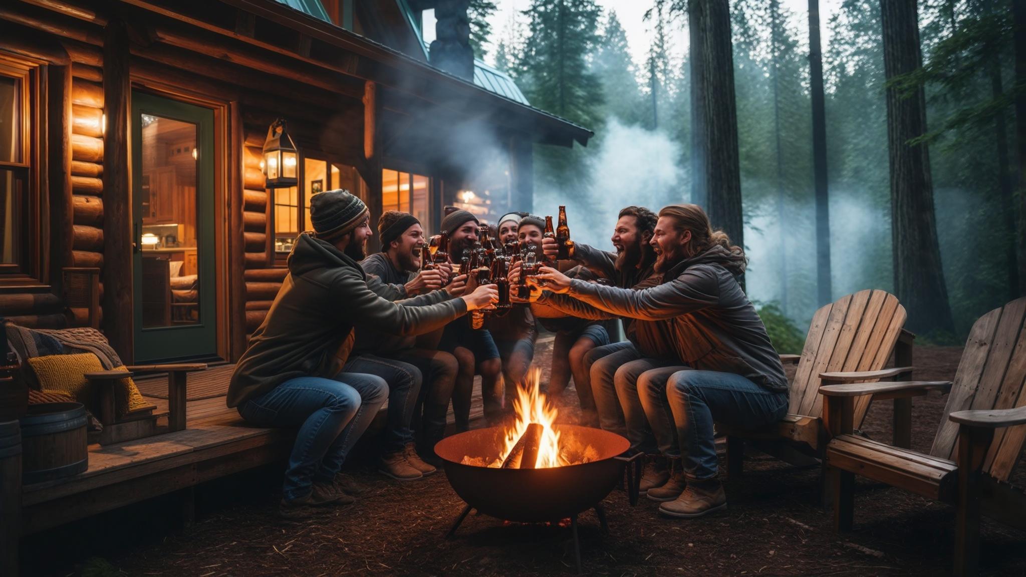 cabin bachelor party ideas