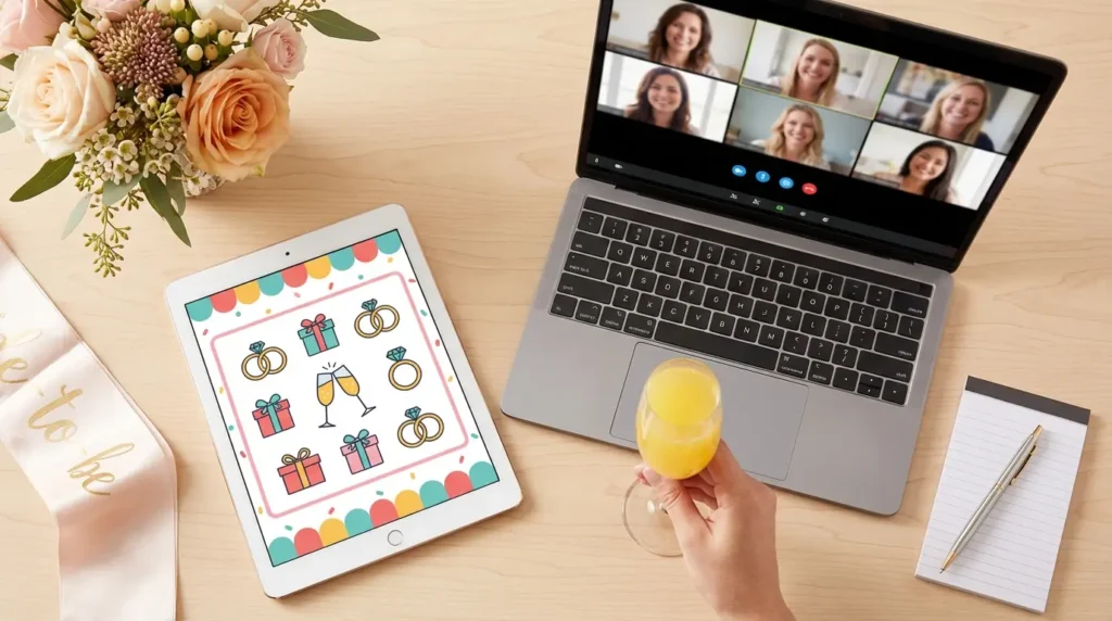 virtual bridal shower games