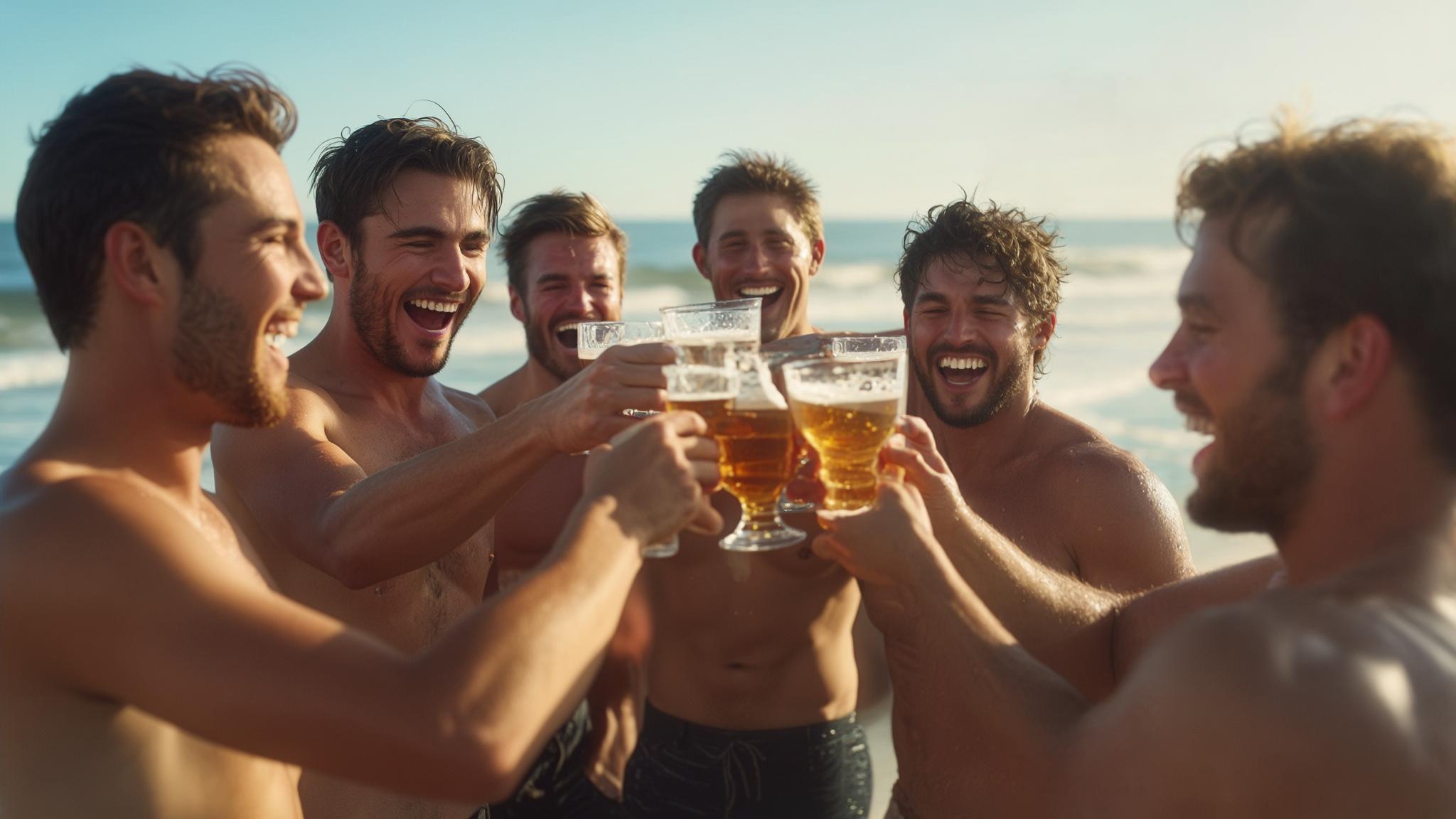 folly beach bachelor party
