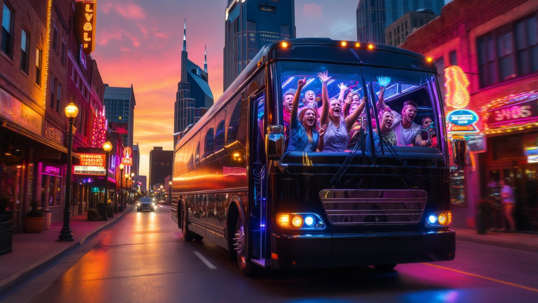 nashville bachelor party bus