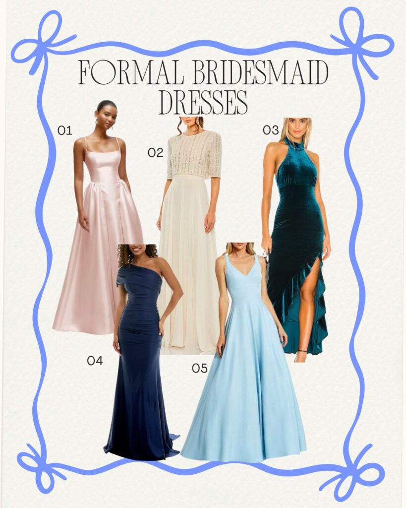 Formal Bridesmaid Dresses