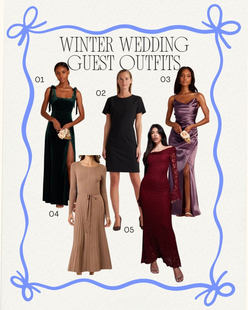 Winter Wedding Guest Outfits